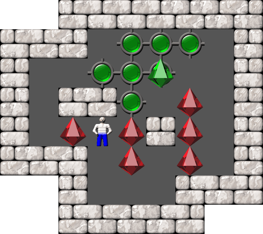 Sokoban Cosmac 5 level 41